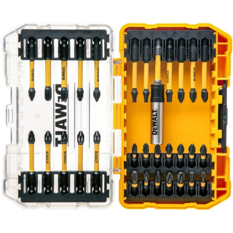 Изображение товара Набор бит Dewalt DT70779T-QZ 23 шт для профессионального ремонта и стройки Изображение товара Набор бит Dewalt DT70779T-QZ 23 шт для профессионального ремонта и стройки