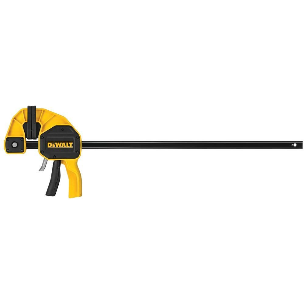 Изображение товара Струбцина Dewalt XL 600 мм усиленная для слесарных и столярных работ Изображение товара Струбцина Dewalt XL 600 мм усиленная для слесарных и столярных работ