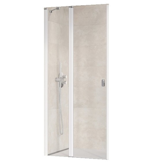 Душевая дверь Ravak Chrome CRV2-80 1QV40100Z1 1950х800 мм белый Transparent