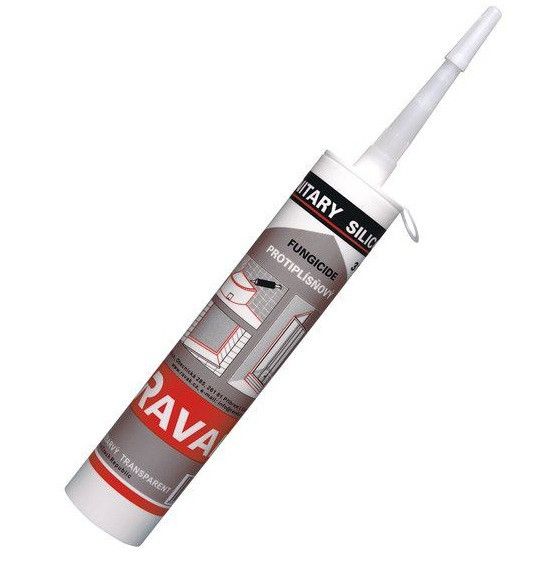 Изображение товара Герметик силиконовый Ravak Professional X01201 прозрачный 310 мл для ванн и душевых