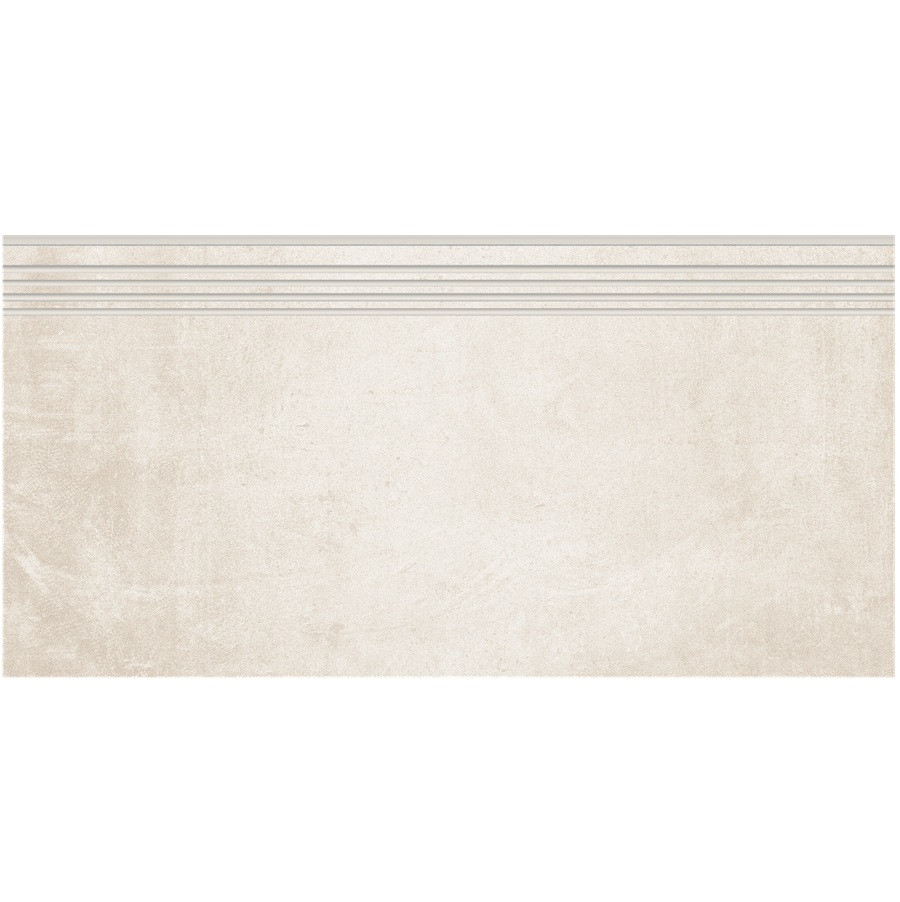 Изображение товара Ступень из керамогранита Grasaro Beton G-1101/MR/st01/300x1200x10 матовая ректифицированная 1200х300х10 мм