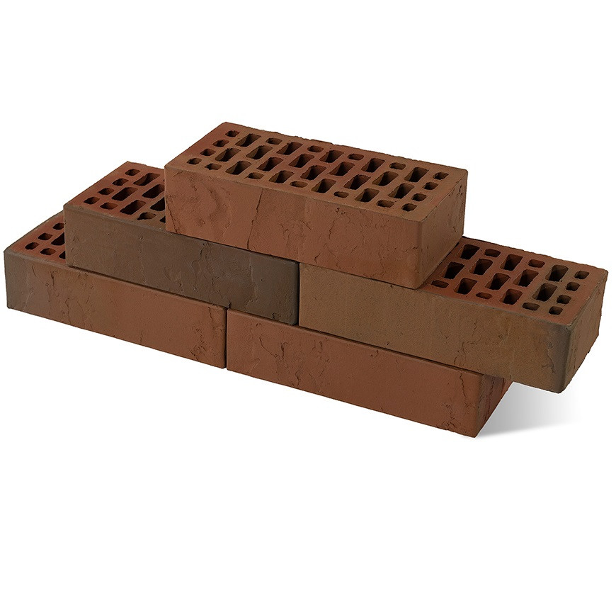 Изображение товара Облицовочный кирпич Braer бордо терра 250x120x65 мм для внешней отделки