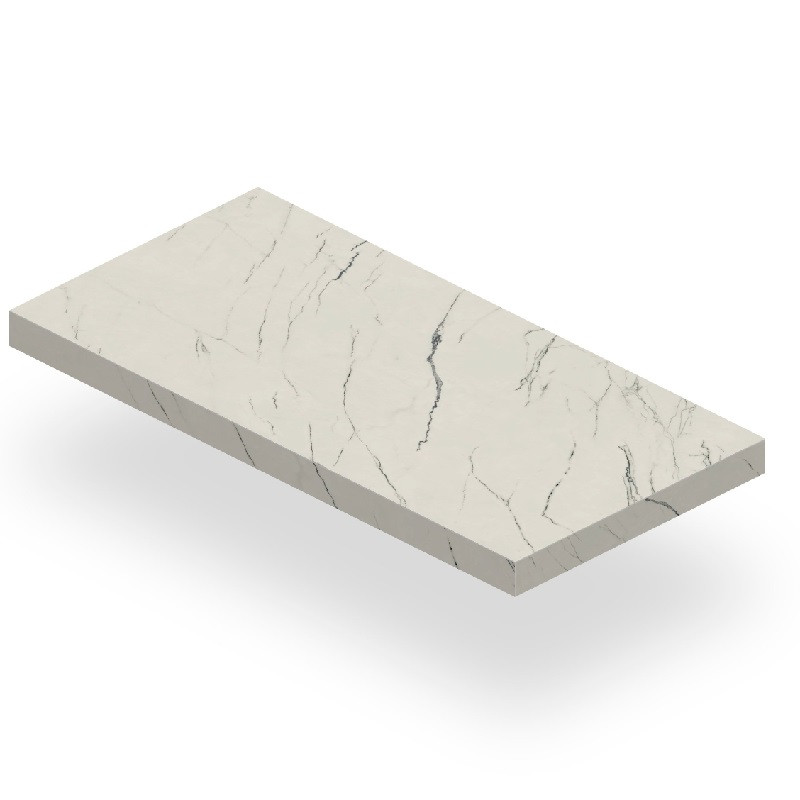 Изображение товара Ступень угловая из керамогранита Atlas Concorde Forte Dei Marmi Lilac Scalino Angolare Sх левая 800х330 мм