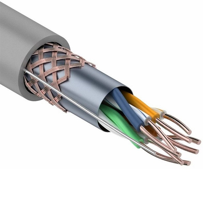 Изображение товара Кабель сетевой SFTP 4PR 24AWG CAT5e бухта 305 м Rexant Изображение товара Кабель сетевой SFTP 4PR 24AWG CAT5e бухта 305 м Rexant