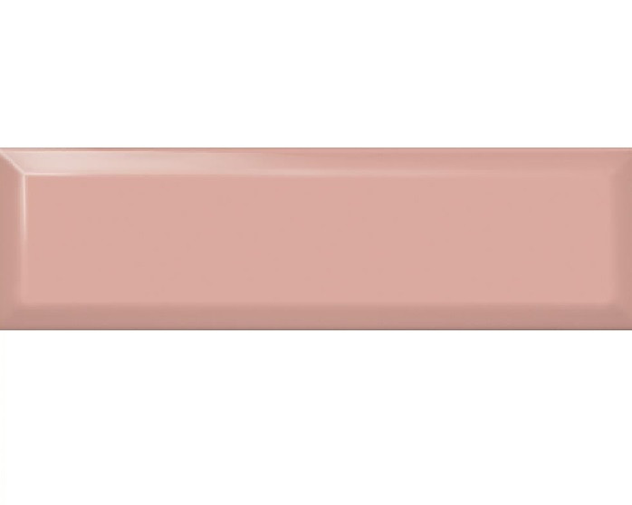 Изображение товара Плитка керамическая Kerama Marazzi 9025 Аккорд розовая светлая грань глянцевая 285х85 мм