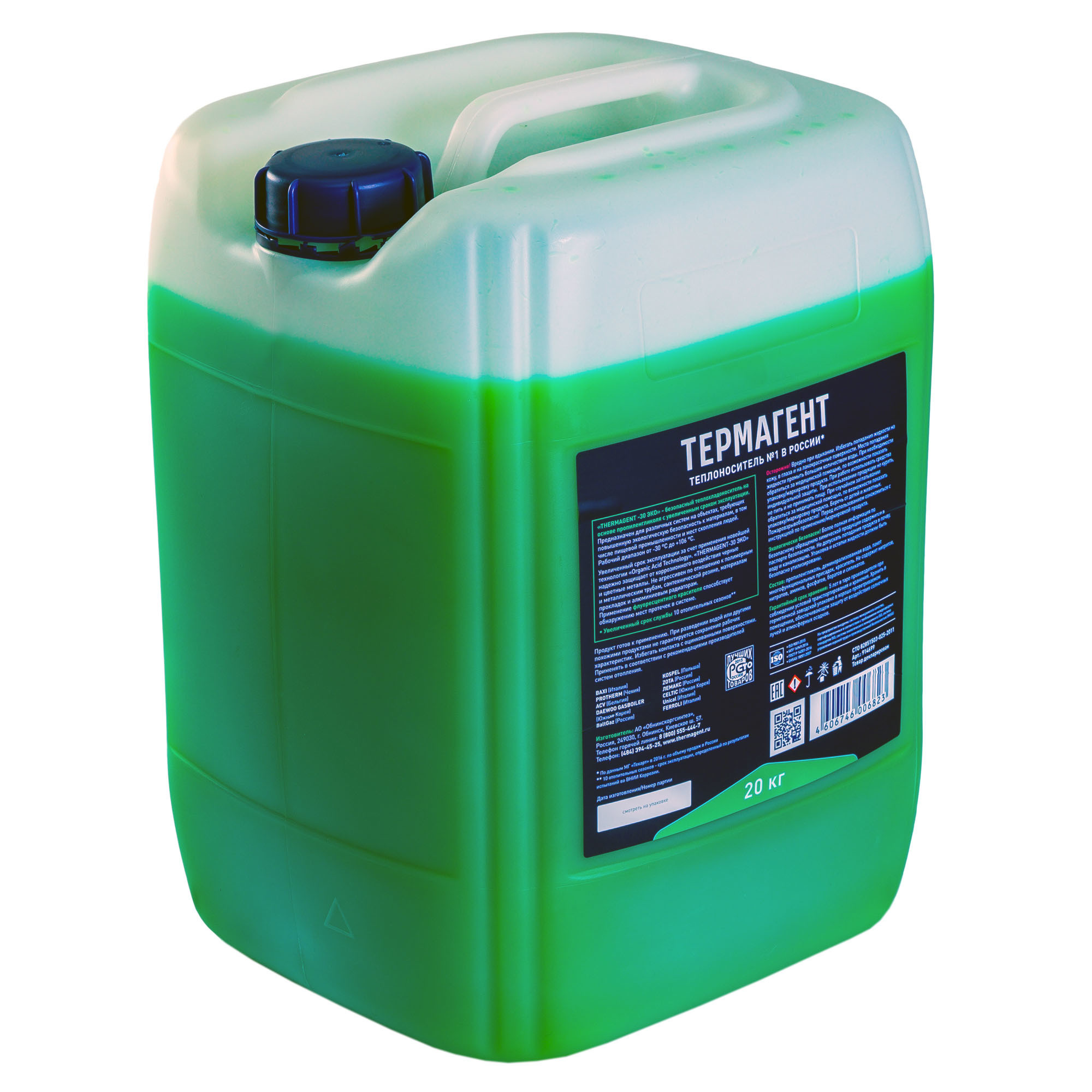 Теплоноситель Thermagent Eko -30 С 20 Кг - Описание, Фото И.