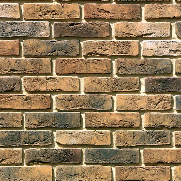 Изображение товара Декоративный кирпич White Hills Лондон Брик 300-40 коричневый для фасада и интерьеров