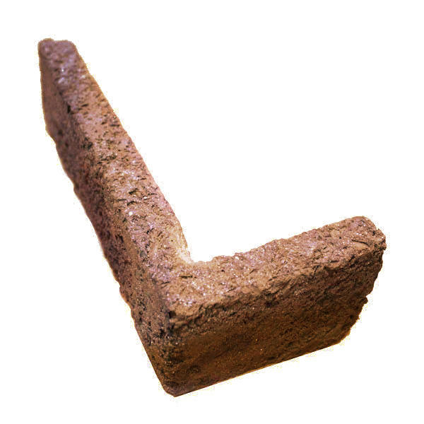 Изображение товара Угловой элемент White Hills Лондон Брик 303-75 красный для отделки фасадов и интерьеров