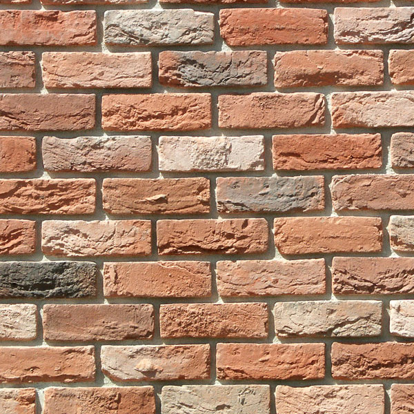 Изображение товара Декоративный кирпич White Hills Бремен Брик 305-50 оранжевый для фасада и интерьера