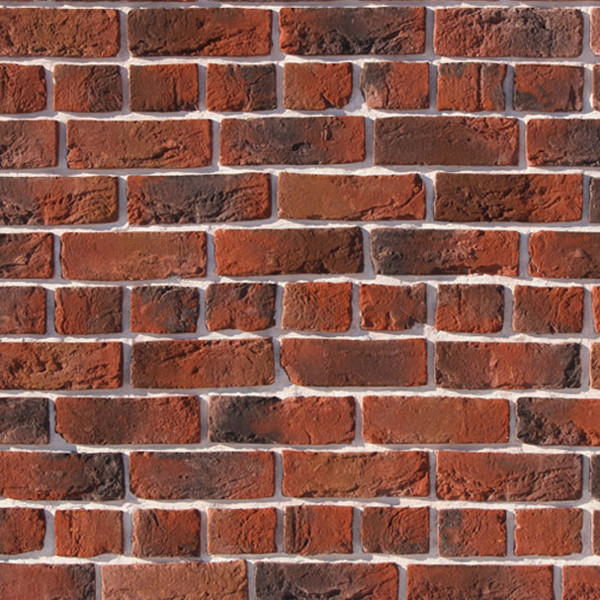 Изображение товара Декоративный кирпич White Hills Бремен Брик 305-71 тычковой красный