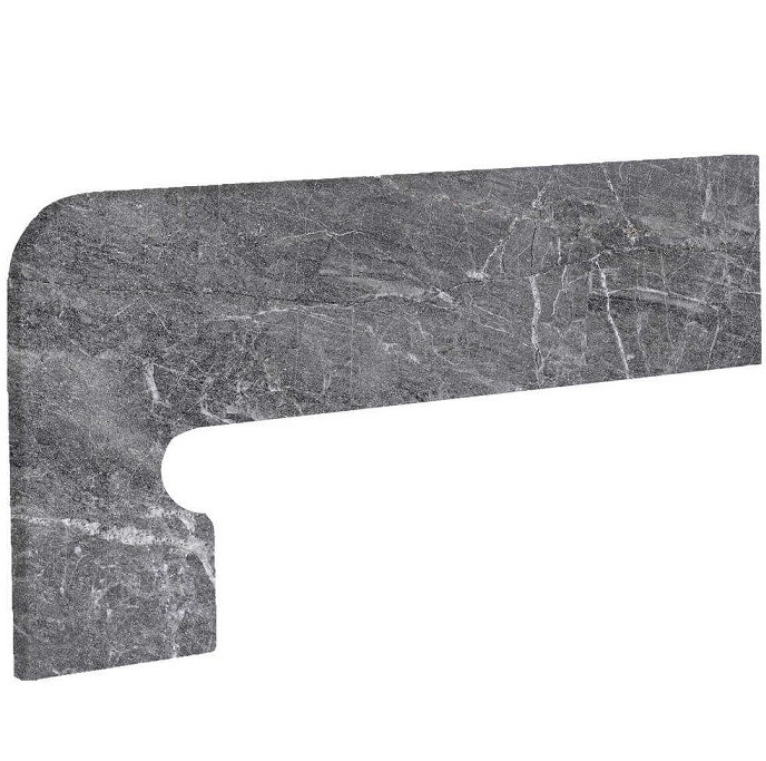 Изображение товара Плинтус клинкерный Exagres Zanquin ML Imperial Ceniza IZQD В55797 395х175 мм