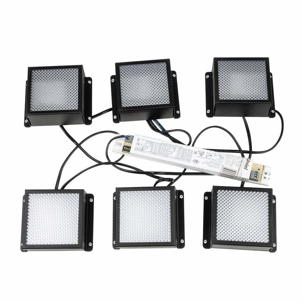 Изображение товара Светильник светодиодный Uniel ULP-0808 42W/4000К Grilyato Black KIT06 IP40 4000K 5208 лм 6 шт Изображение товара Светильник светодиодный Uniel ULP-0808 42W/4000К Grilyato Black KIT06 IP40 4000K 5208 лм 6 шт