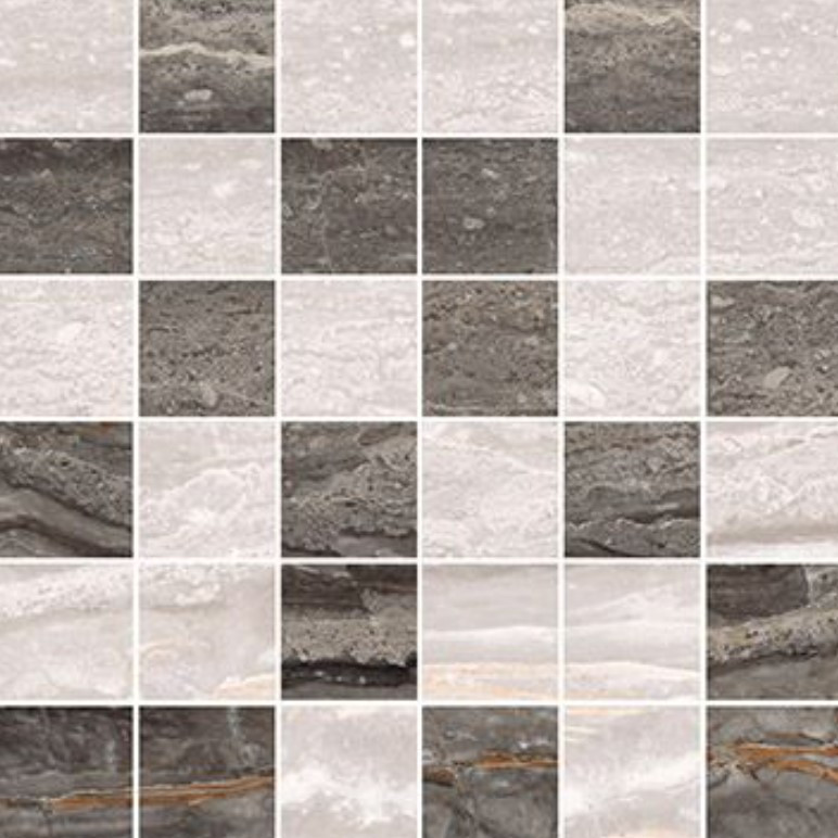 Изображение товара Мозаика из керамогранита Vitra Bergamo K9466278LPR1VTE0 Теплый Микс 300х300 мм