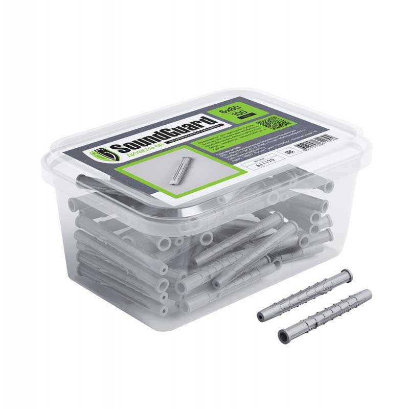 Дюбели SoundGuard DR 6х60 мм 100 шт в упаковке