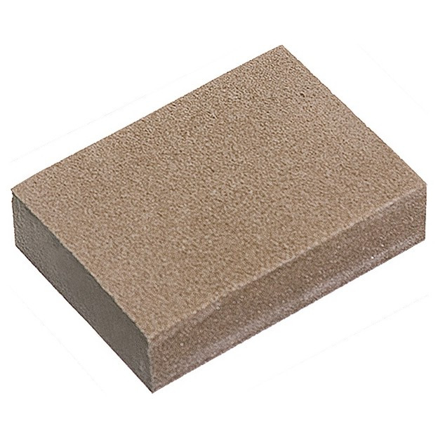 Изображение товара Губка для шлифовки Matrix 100х70х25 мм 3 шт P 60/80 P 60/100 P 80/120 водостойкая