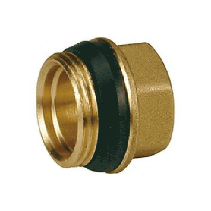 Изображение товара Переход латунь Giacomini R593D Ду 32х15 (1 1/4"х1/2") с герметичной прокладкой
