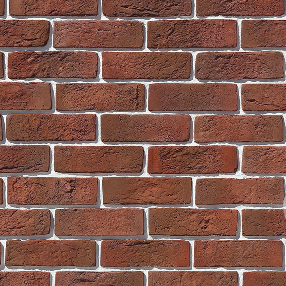 Изображение товара Угловой элемент White Hills Ринн Брик 681-75 ярко-красный для фасада и интерьера