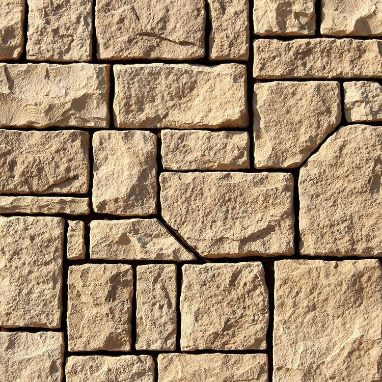 Изображение товара Искусственный камень White Hills Дарем 512-10 песочный для фасадов и интерьеров