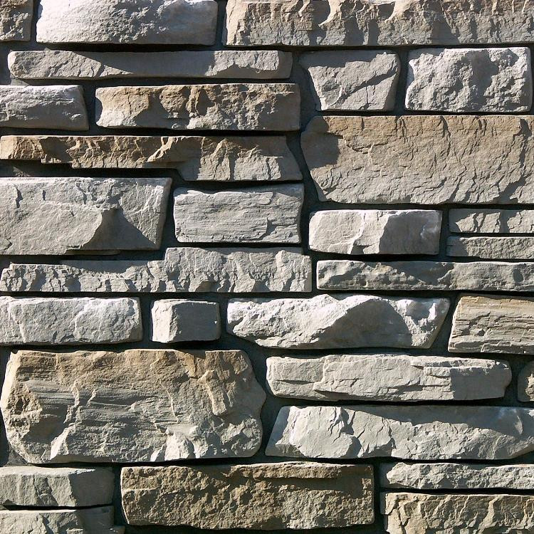 Изображение товара Искусственный камень White Hills Тевиот 700-80 серый для облицовки фасадов и интерьеров