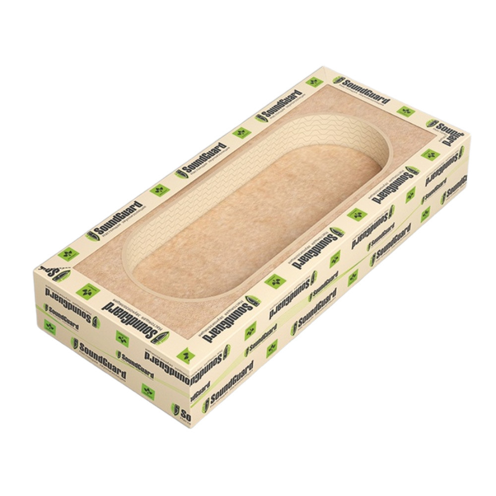 Изображение товара Подрозетник звукоизоляционный Soundguard S-Box 3 415038 трехсекционный 290х130х48 мм