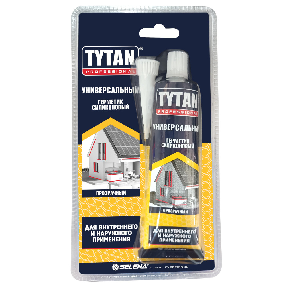 Изображение товара Герметик силиконовый универсальный Tytan Professional прозрачный 85 мл