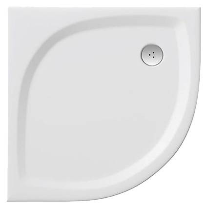 Поддон душевой Ravak Elipso Pro Flat полукруглый 900x900х30 мм