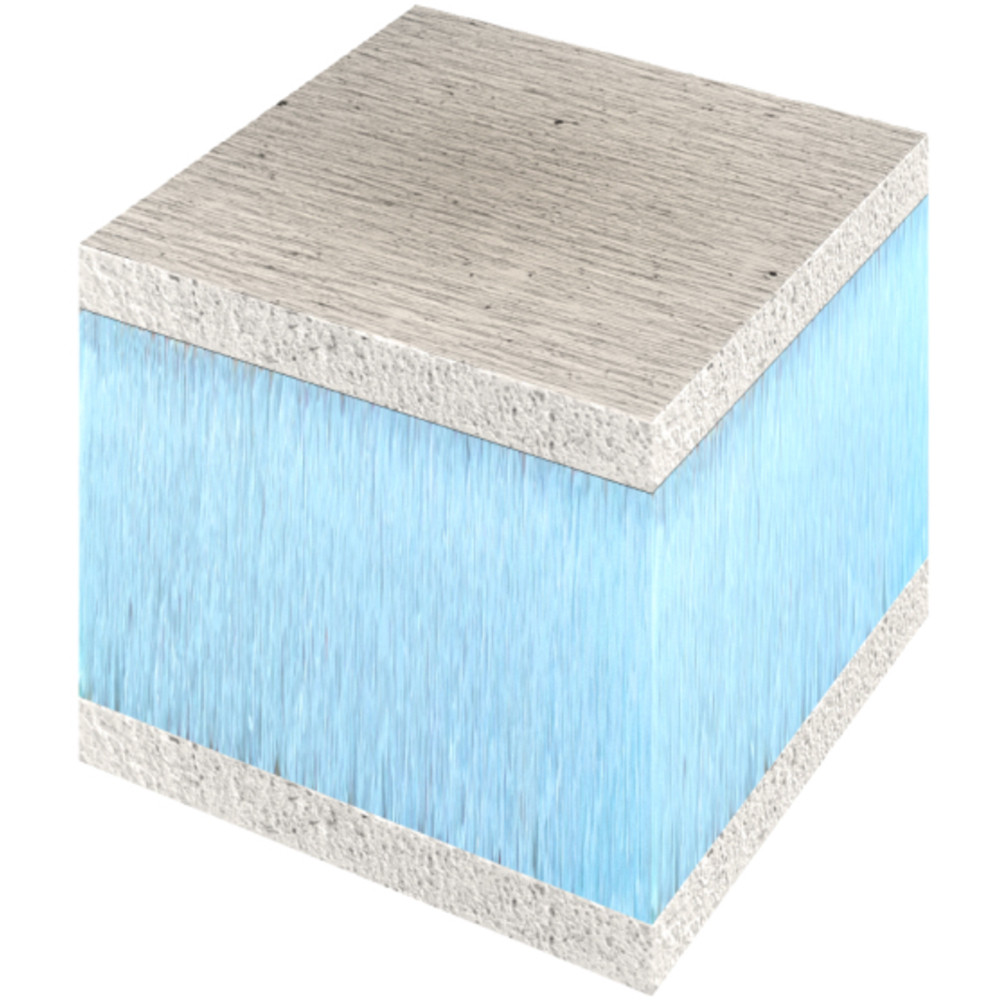 Изображение товара Панель Ruspanel RPG Sandwich SML+XPS+SML 2400x600x80 мм теплоизоляционная