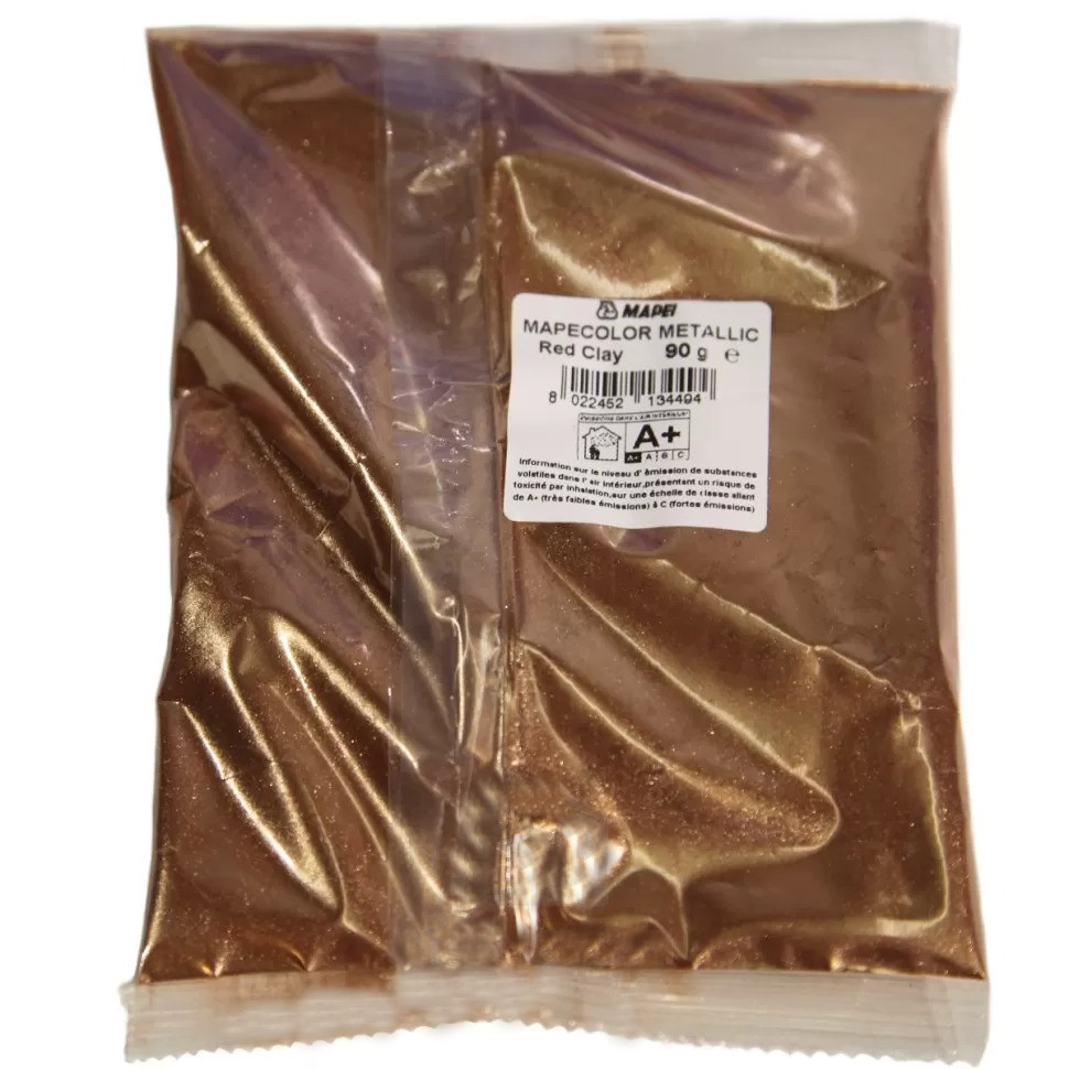Изображение товара Краситель для эпоксидной затирки Mapei Mapecolor Metallic Red Clay 90 г для металлического эффекта