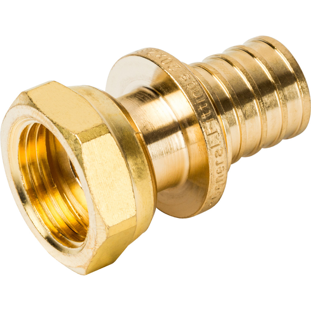 Изображение товара Переходник с накидной гайкой Stout SFA-0019-002012 20 мм 1/2 дюйма с внутренней резьбой