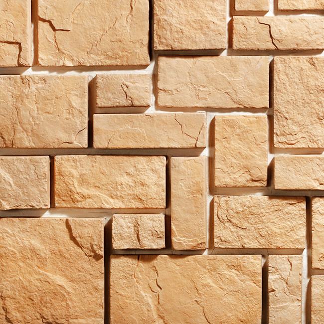 Изображение товара Искусственный камень KR Professional Средневековая стена 03380 бежевый