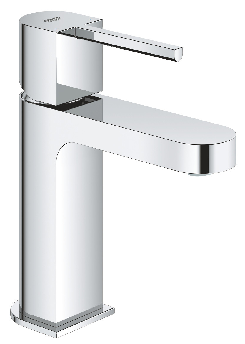 Grohe 33 163 003 Plus Смеситель для раковины 105 мм, гладкий, PushOpen