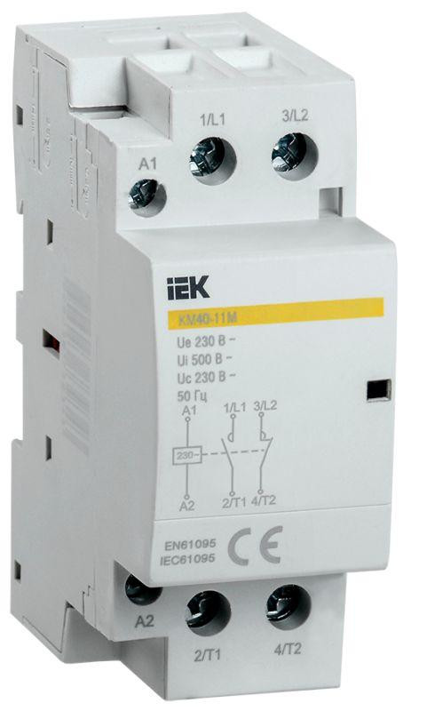 Контактор модульный IEK MKK11-40-11 КМ40-11М AC