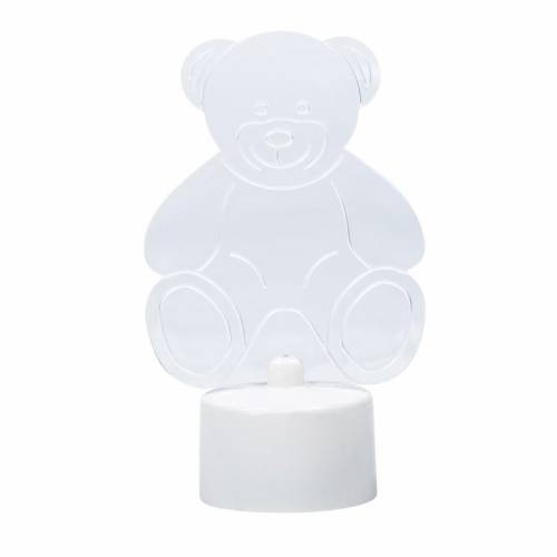 Фигура светодиодная Мишка 2D Neon-night 501-047 на подставке