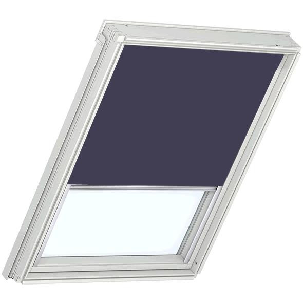 Изображение товара Рулонная штора Fakro ARF Blackout 66х118 см синяя - для мансардных окон и затемнения