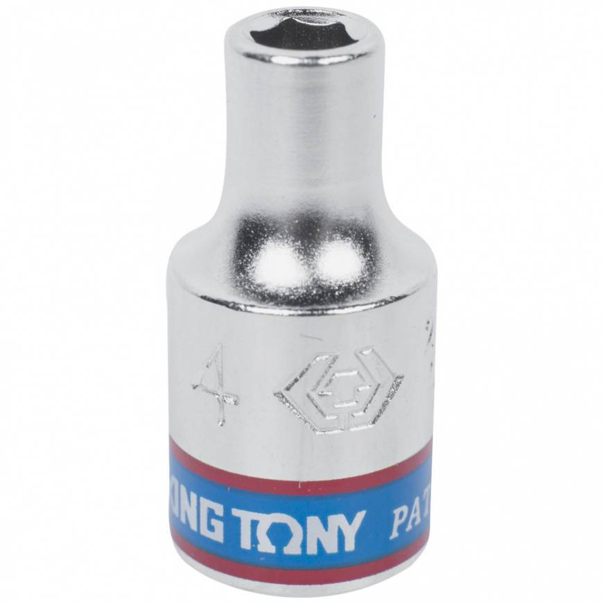 Изображение товара Головка торцевая стандартная King Tony 233504M шестигранная 1/4 дюйма 4 мм