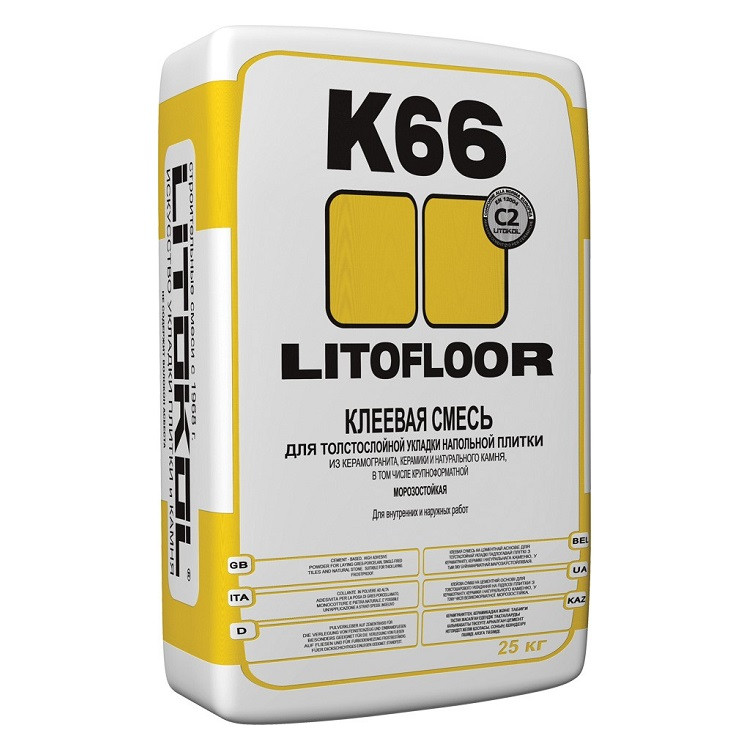Изображение товара Клей для плитки Litokol Litofloor K66 25 кг