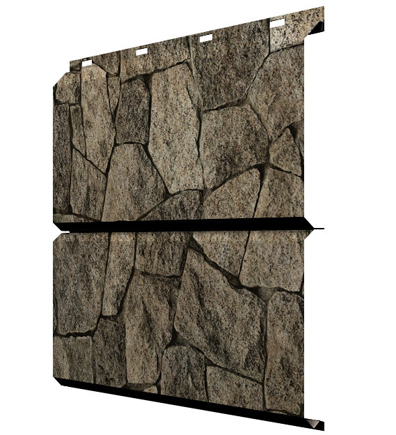 Изображение товара Сайдинг Grand Line Экобрус New Print Elite 0,45 мм King Stone TwinColor резка Изображение товара Сайдинг Grand Line Экобрус New Print Elite 0,45 мм King Stone TwinColor резка