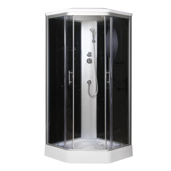 Изображение товара Душевая кабина Niagara NG-2506-01 900x900 мм угловая ассиметричная с тропическим душем Изображение товара Душевая кабина Niagara NG-2506-01 900x900 мм угловая ассиметричная с тропическим душем