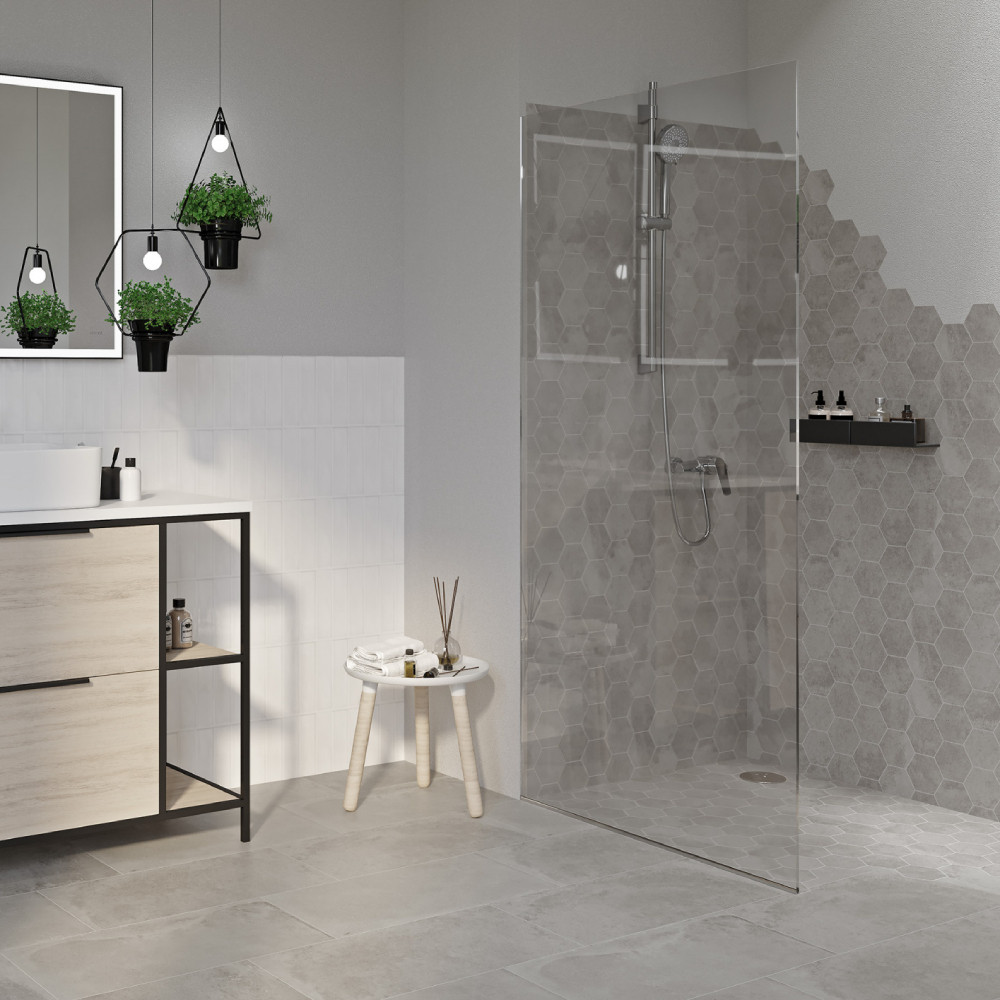 Мозаика керамическая Cersanit Lofthouse LS6O096 напольная серая 283x246 мм