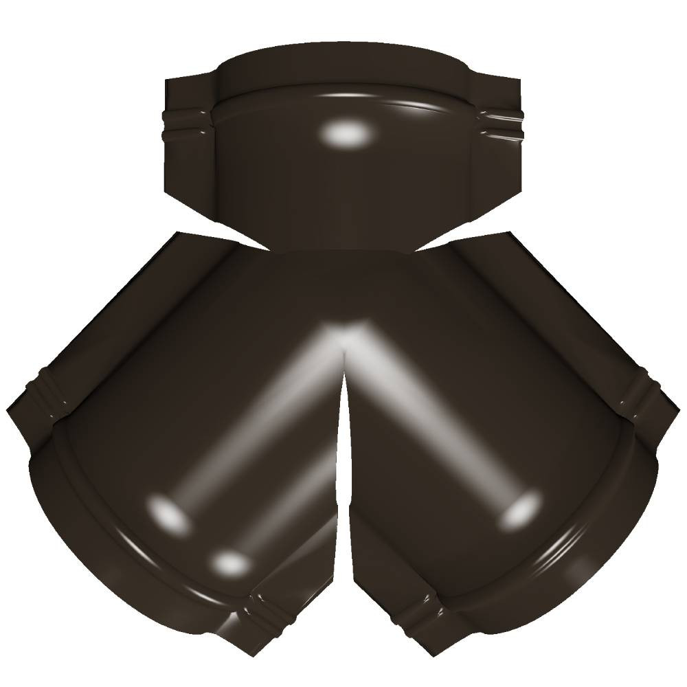 Изображение товара Y-образный тройник для полукруглого конька Grand Line PurLite Matt RR 32 Изображение товара Y-образный тройник для полукруглого конька Grand Line PurLite Matt RR 32