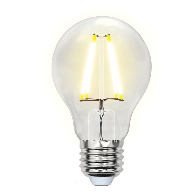 Изображение товара Светодиодная лампа Uniel Sky LED-A60 8Вт Е27 теплый белый для дома Изображение товара Светодиодная лампа Uniel Sky LED-A60 8Вт Е27 теплый белый для дома