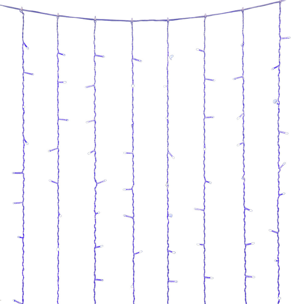 Изображение товара Светодиодный занавес Uniel ULD-C3020-240/TTK Blue IP44