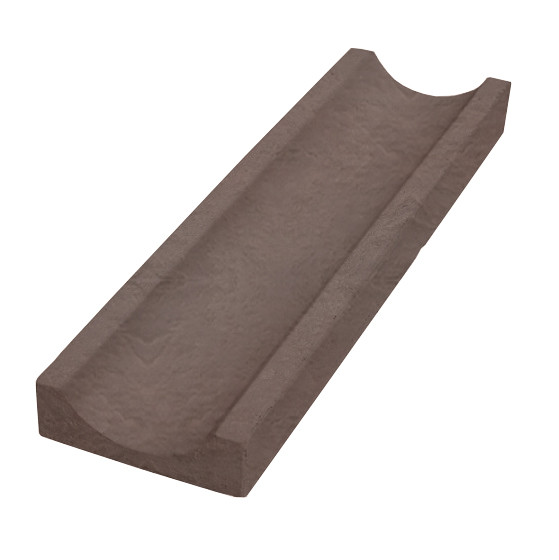 Изображение товара Водоотвод из искусственного камня White Hills Тиволи С956-40 прямой красно-коричневый