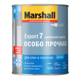 Краска для стен и потолков Marshall Export-7 база BW матовая 0,9 л