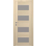 Дверь межкомнатная Belwooddoors Della Ясень луары стекло мателюкс белый 2000х800 мм