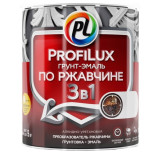 Грунт-эмаль Profilux 3 в 1 по ржавчине белая 1,9 кг