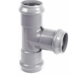 Изображение товара Тройник раструбный НПВХ Хемкор 2181127 315х315 мм 90 градусов