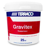 Штукатурка фасадная декоративная Terraco Gravitex Micro (G) Шагрень 25 кг