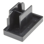 Заглушка торцевая для шинопровода Volpe UFB-Q123 UL-00007453 C21 Black1 Polybag черная