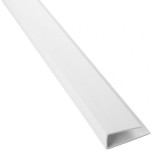 Профиль отделочный стартовый Панельпласт PAN 101 для ПВХ панелей белый 3000 мм